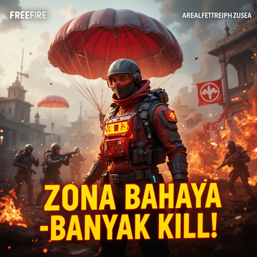 Turun di Zona Bahaya Free Fire? Malah Banyak Kill!