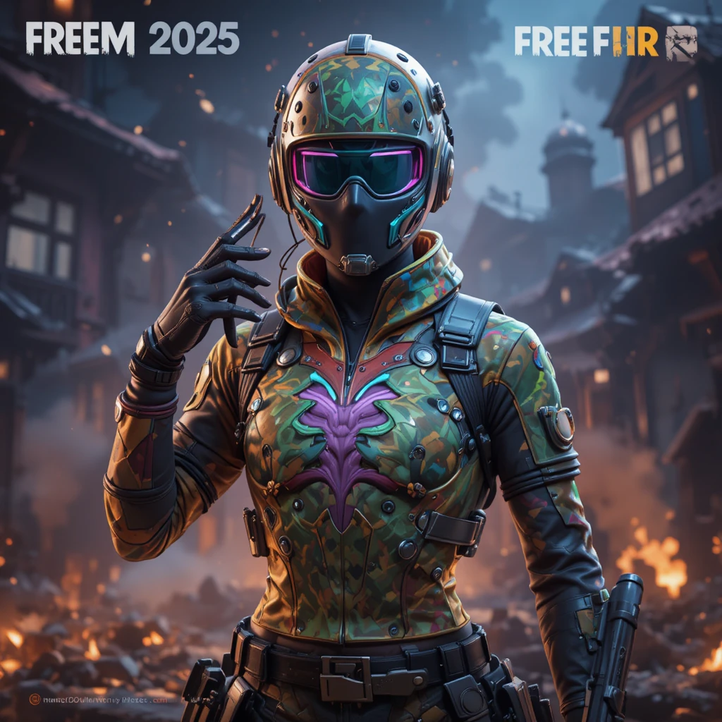 2050 VISION! Free Fire Masa Depan: Survival Quantum di Metaverse VR!