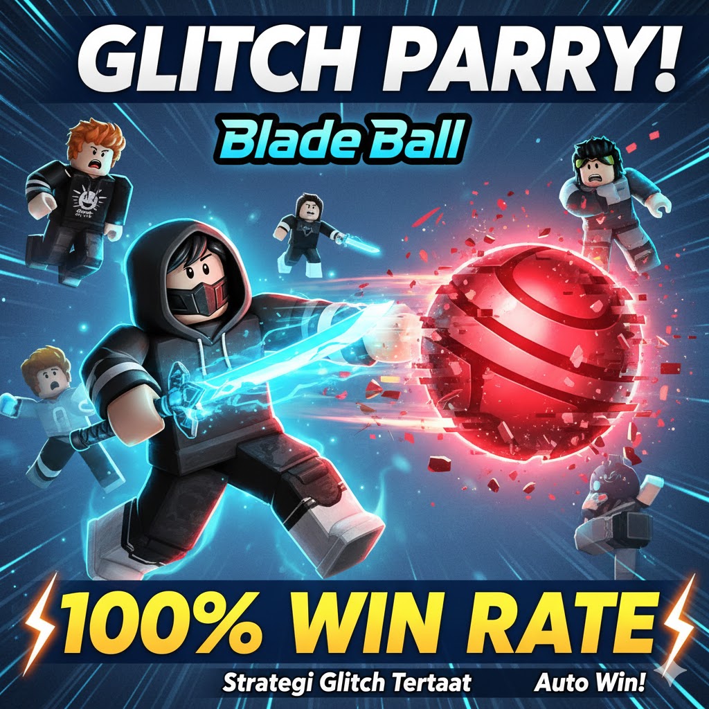 Blade Ball Roblox: Parry Glitch 100% Win Rate Tak Terkalahkan 2025!
