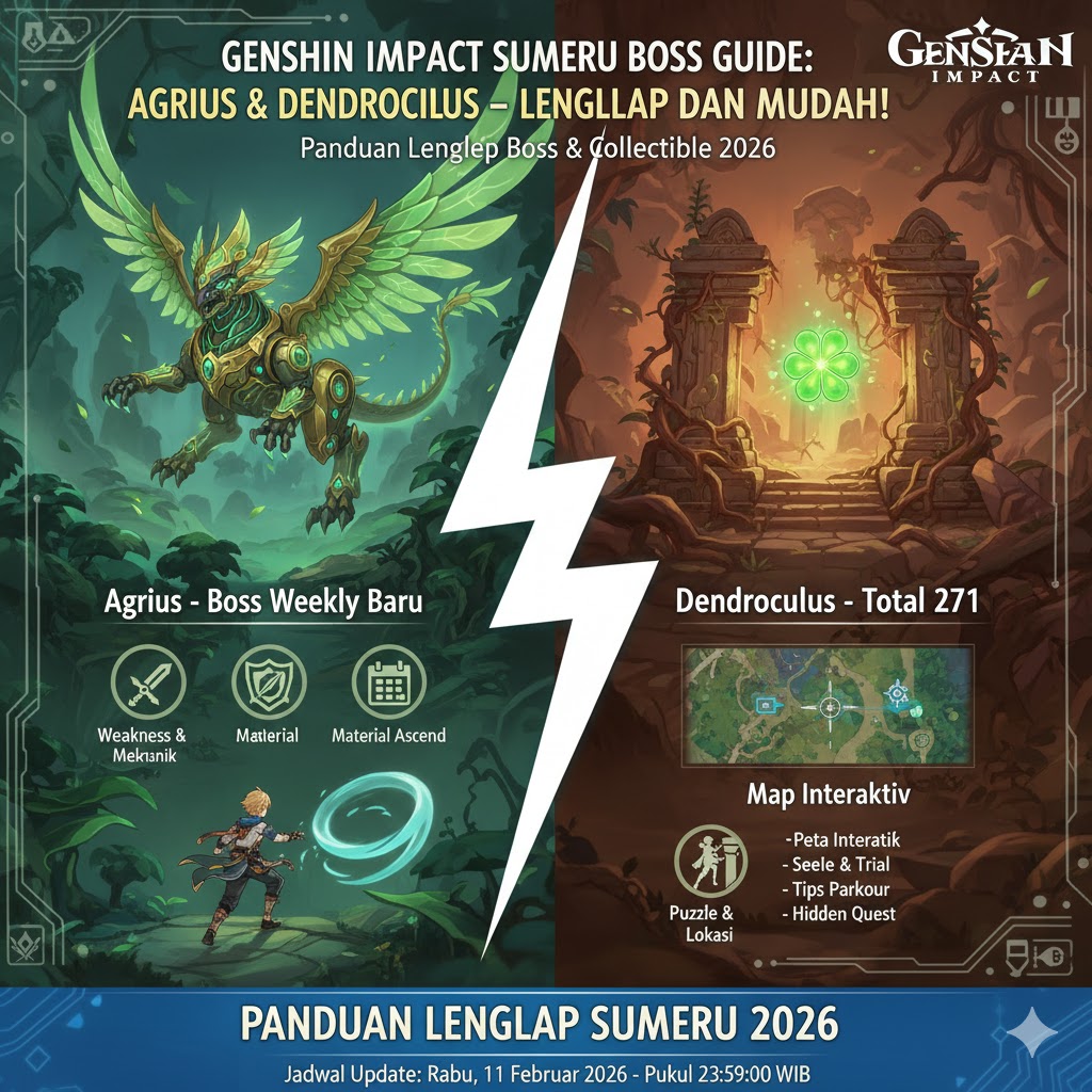 Genshin Impact Sumeru Boss Guide: Agrius & Dendroculus – Lengkap dan Mudah!