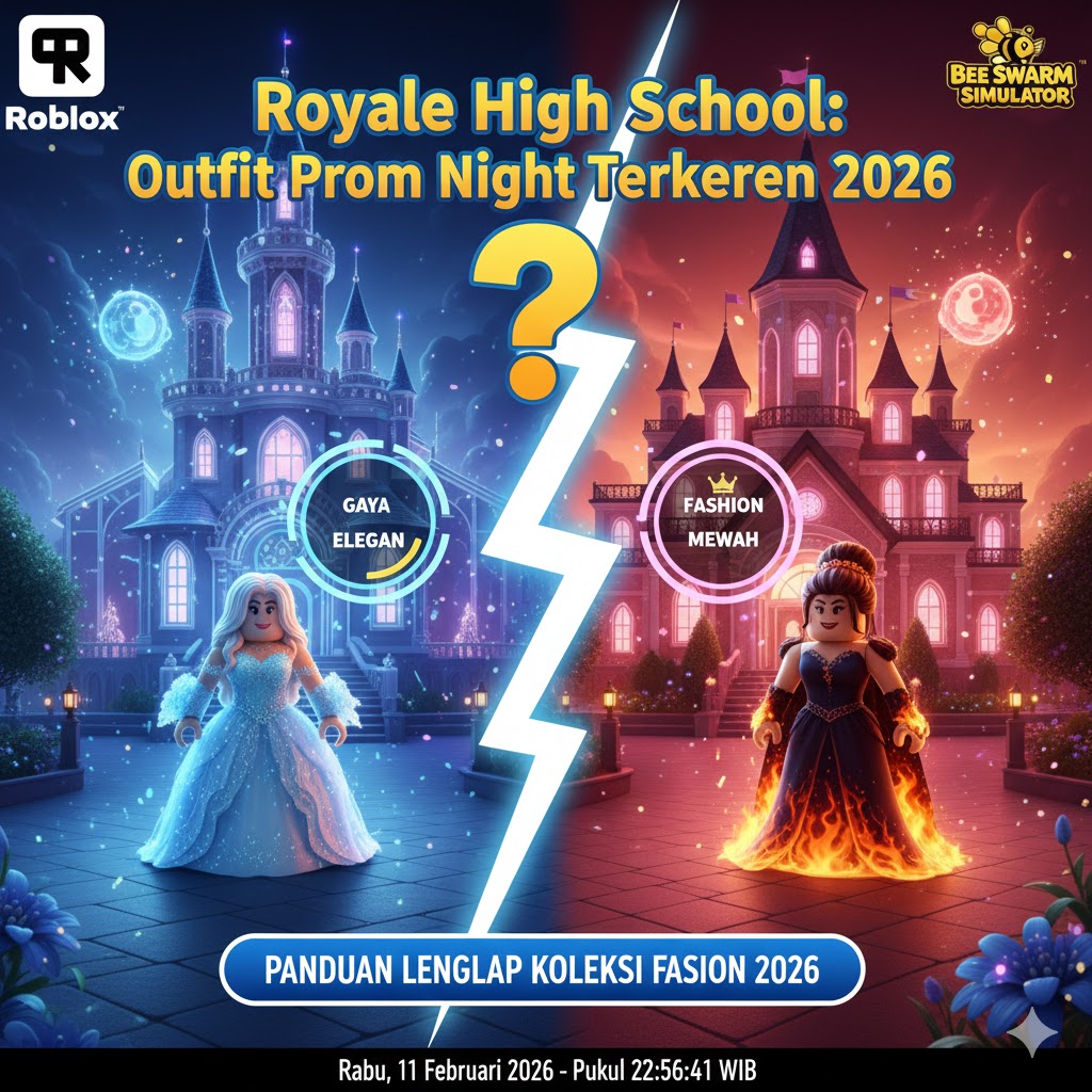 Royale High School: Outfit Prom Night Terkeren 2026