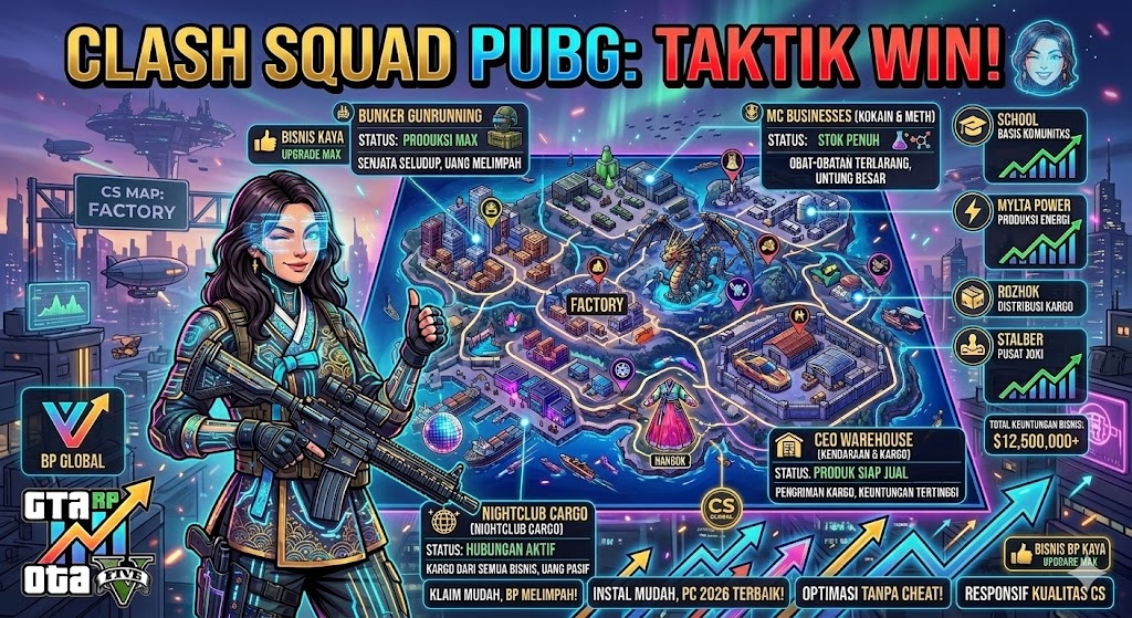 Clash Squad PUBG Taktik Win: Booyah 10 Ronde!